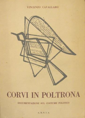 Corvi in poltrona - Vincenzo Cavallaro - copertina