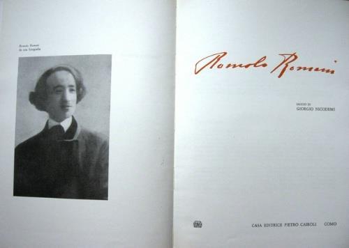 Romolo Romani - copertina