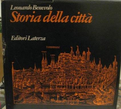 Storia della città - Leonardo Benevolo - copertina