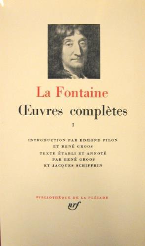 Oeuvres complètes - Jean de La Fontaine - copertina