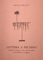 Lettera a Pechino