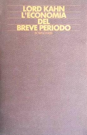L' economia del breve periodo - Richard F. Khan - copertina