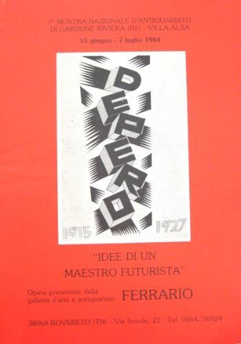 Idee di un maestro futurista - copertina