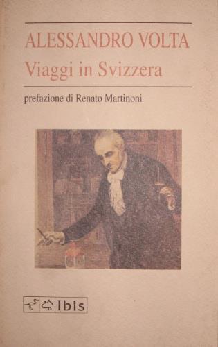 Viaggi in Svizzera - Alessandro Volta - copertina