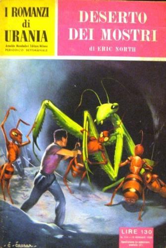 Deserto dei mostri - Eric North - copertina