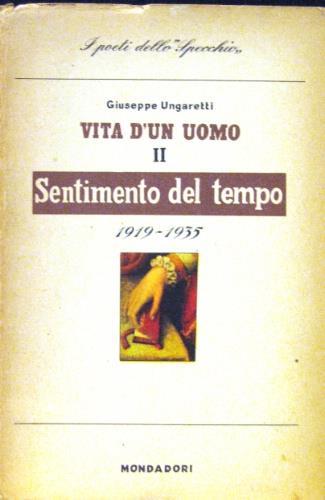 Sentimento del tempo. Ediz. critica - Giuseppe Ungaretti - copertina
