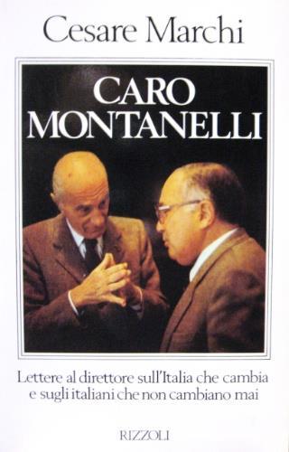 Caro Montanelli - Cesare Marchi - copertina