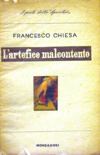 L' artefice malcontento - Francesco Chiesa - copertina