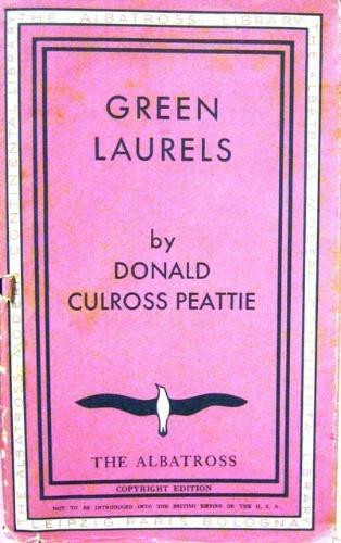 Green laurels - Donald Culross Peattie - copertina