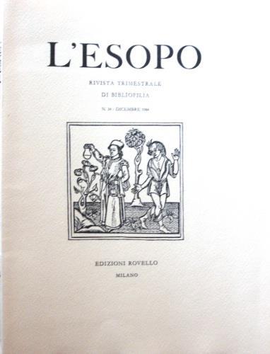 L' esopo - copertina
