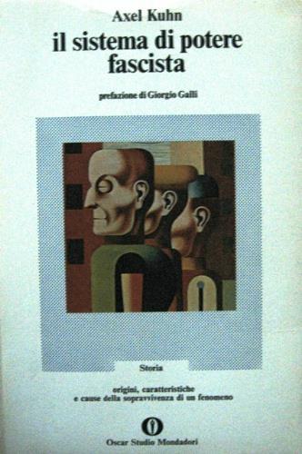 Il sistema di potere fascista - Axel Kuhn - copertina