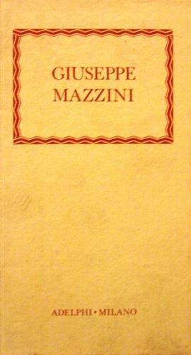 Giuseppe Mazzini - copertina