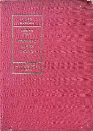 Presento il mio Ticino - Giuseppe Zoppi - copertina