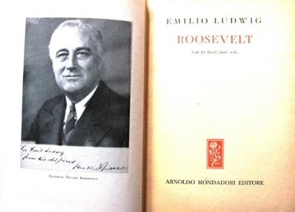 Roosevelt - Emil Ludwig - copertina