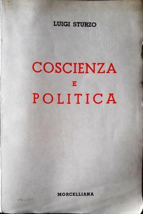 Coscienza e politica - Luigi Sturzo - copertina