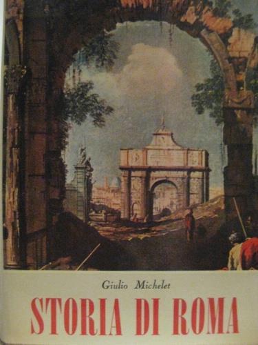 Storia di Roma - Jules Michelet - copertina
