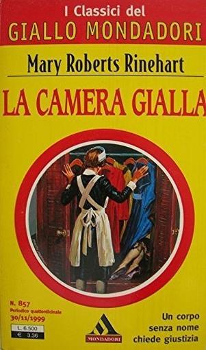 La camera gialla - Mary Roberts Rinehart - copertina