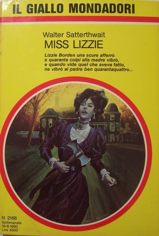 Miss Lizzie - Walter Satterthwait - copertina