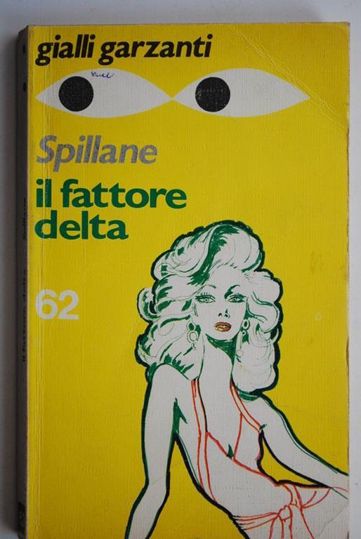Il fattore delta - Mickey Spillane - copertina