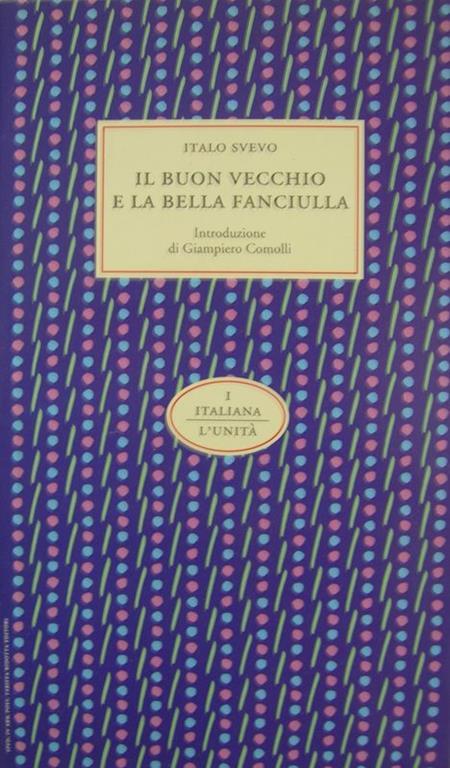 Il buon vecchio e la bella fanciulla - Italo Svevo - copertina