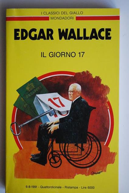 Il giorno 17 - Edgar Wallace - copertina