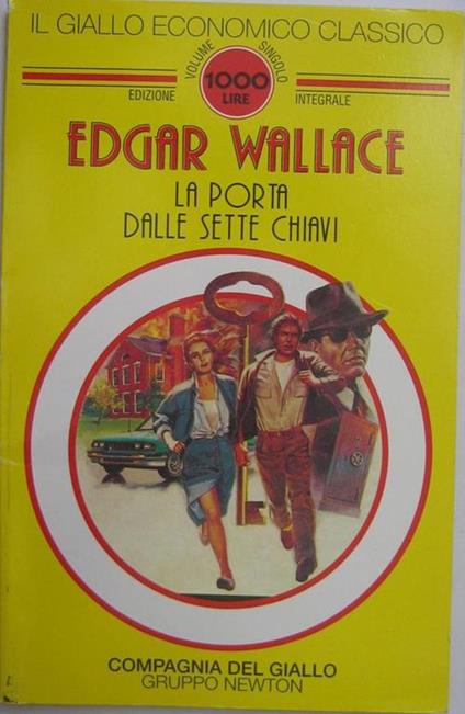 La porta dalle sette chiavi - Edgar Wallace - copertina
