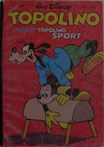 Topolino. Inserto Topolino sport. n°1598 del 13 luglio 1986