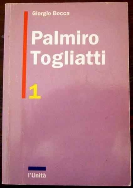 Palmiro Togliatti 1 - copertina