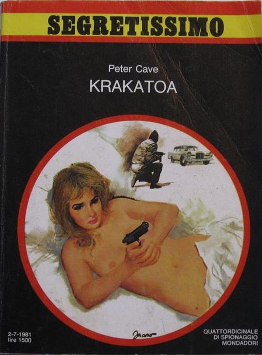 Krakatoa - Peter Cave - copertina