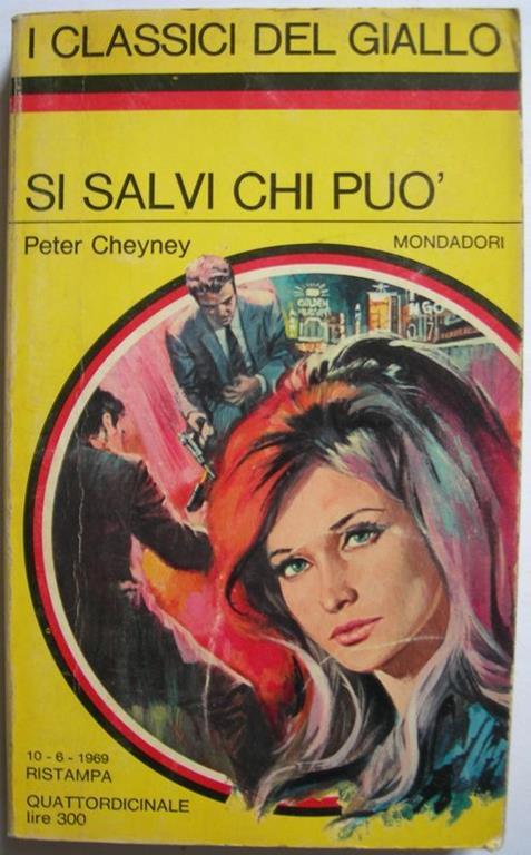 Si salvi chi può - Peter Cheyney - copertina