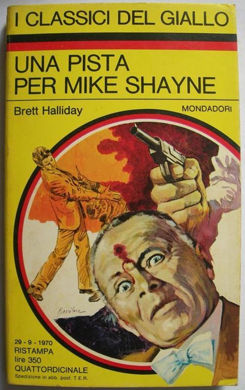 Una pista per Mike Shayne - Brett Halliday - copertina