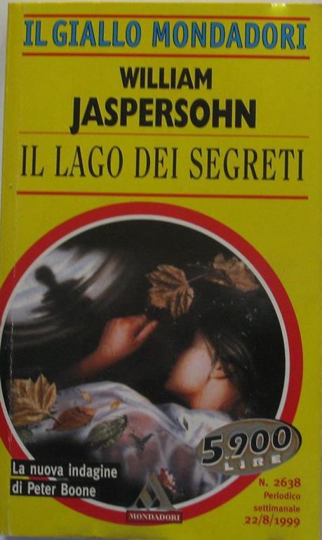 Il lago dei segreti - William Jaspersohn - copertina