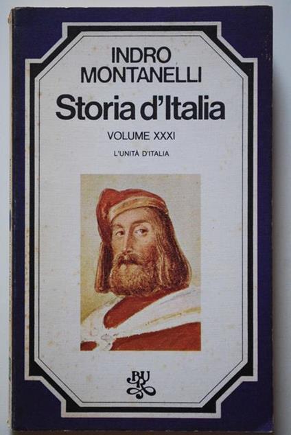 Storia d'Italia Volume XXXI - Indro Montanelli - copertina