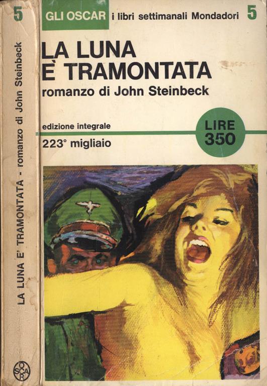 La luna è tramontata - John Steinbeck - copertina