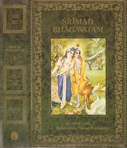Srimad Bhagavatam - Krsna-Dvaipayana Vyasa - copertina