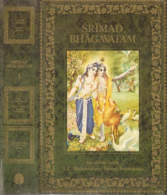 Srimad Bhagavatam - Krsna-Dvaipayana Vyasa - copertina