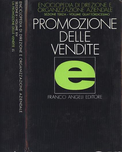 Promozione delle vendite - Franco Attanasio - copertina