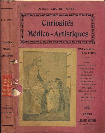 Curiosités Médico-Artistiques - Lucien Nass - copertina