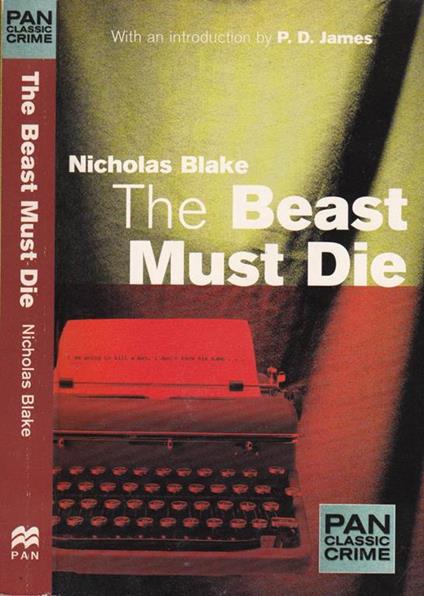 The beast must die - Nicholas Blake - copertina