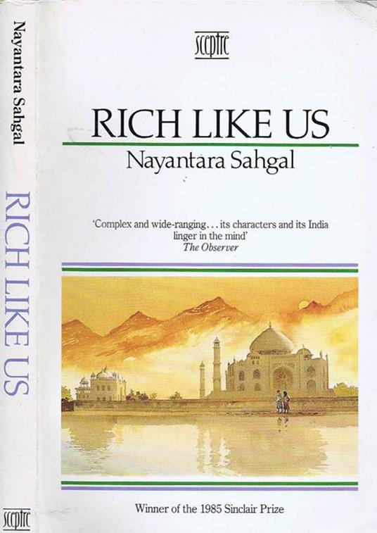 Rich Like Us - Nayantara Sahgal - copertina