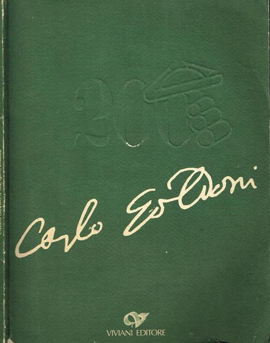 Carlo Goldoni. Vita, opere, attualità - copertina
