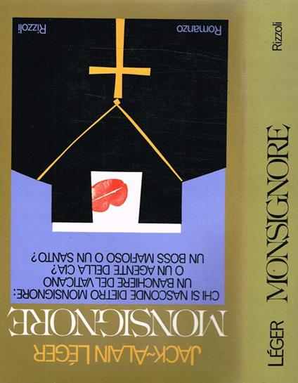 Monsignore - Jack-Alain Léger - copertina