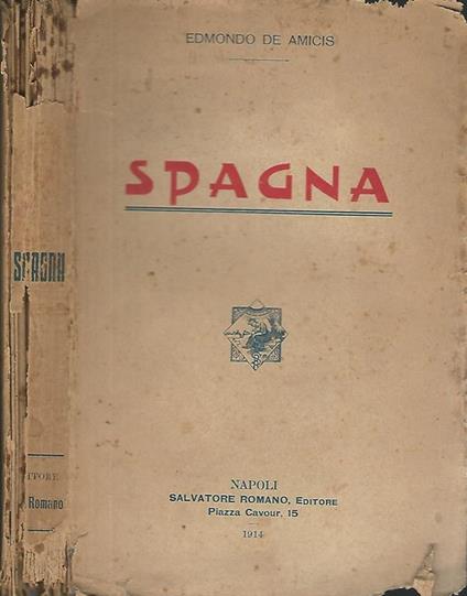Spagna - Edmondo De Amicis - copertina
