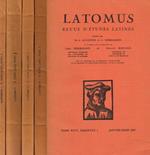 Latomus. Revue D'Etudes Latines Tome Xxvi
