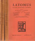 Latomus. Revue D'Etudes Latines Tome Xxxi Fasc.1 3 4