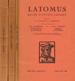 Latomus. Revue D'Etudes Latines Tome Xxv Fasc. 2 3 4