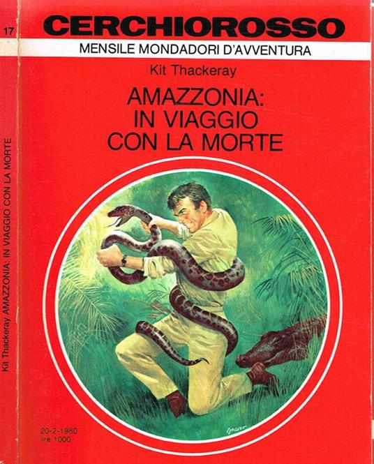 Amazzonia: In Viaggio Con La Morte - copertina