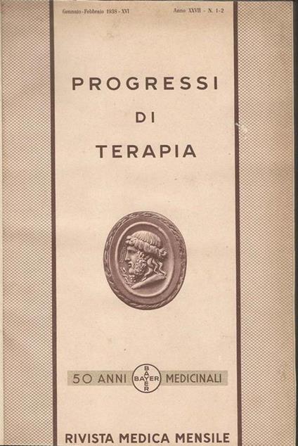 Progressi Di Terapia - copertina
