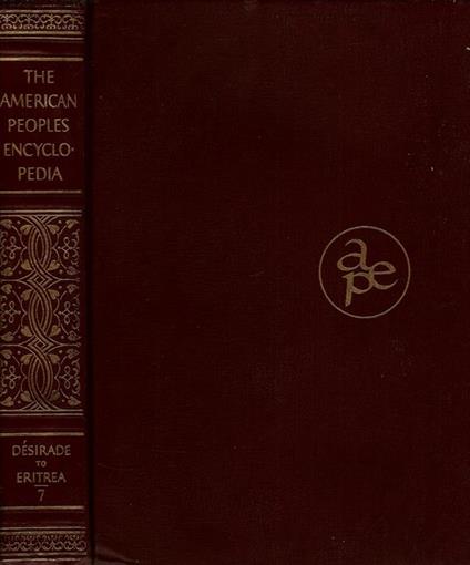 The American Peoples Encyclopedia. A comprehensive reference work - copertina