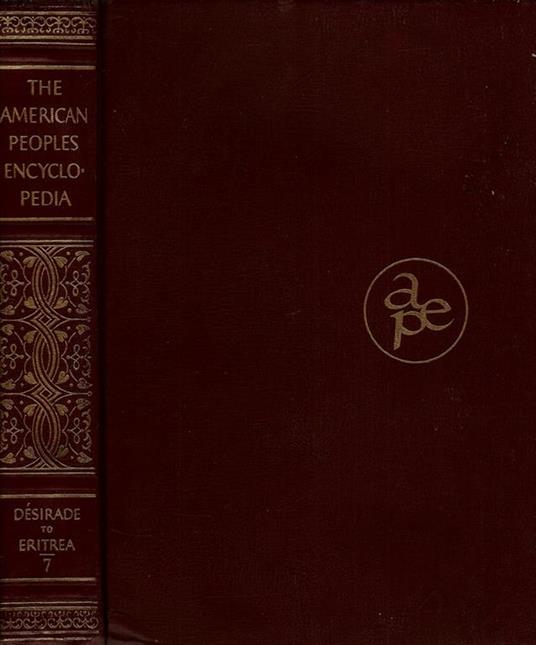 The American Peoples Encyclopedia. A comprehensive reference work - copertina